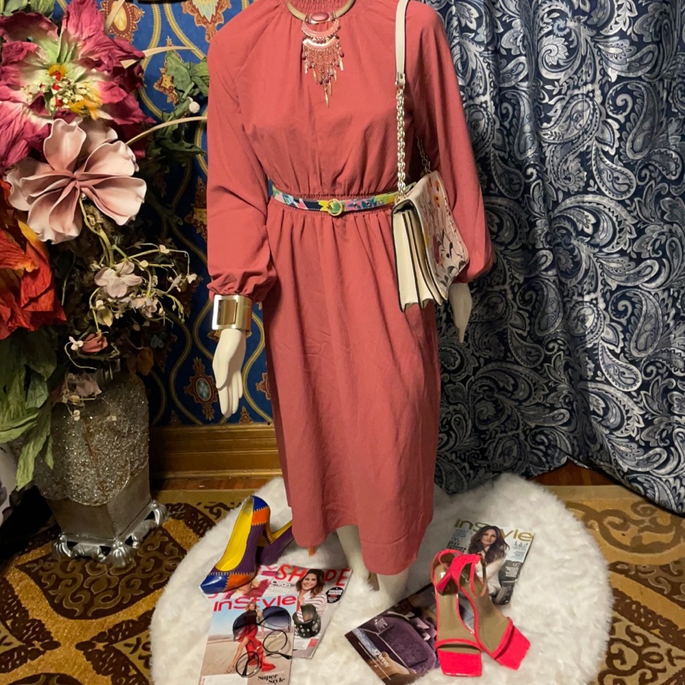 A NEW DAY RISE ESSENCE LONG SLEEVE DRESS